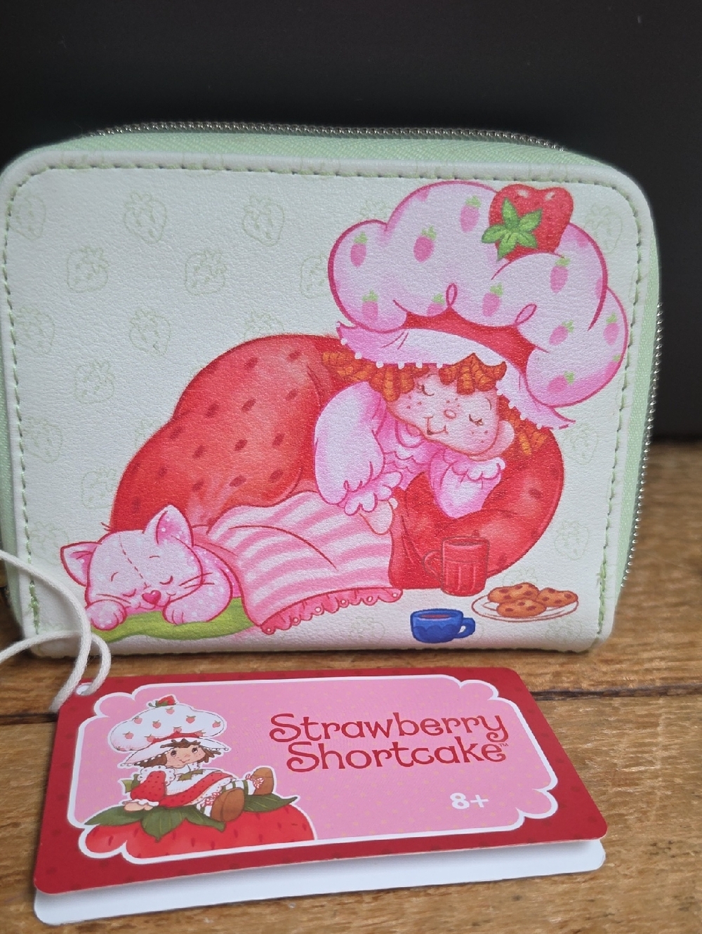 Loungefly Strawberry Shortcake Kids Wallet - Pink, Red & White